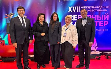 Елена Дягилева приняла участие в торжественной церемонии открытия XVII международного кинофестиваля «Северный Характер» в Мурманске