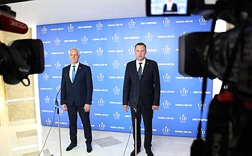 Пресс-подход руководителей Саратовской области