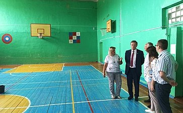 Сергей Рябухин в ходе работы в регионе посетил Вешкаймский район