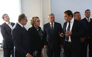 Рабочая поездка Председателя Совета Федерации Валентины Матвиенко в г. Таганрог