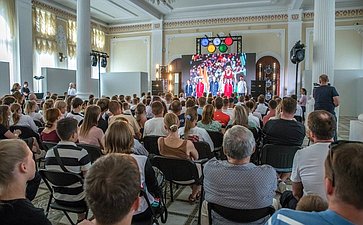 Александр Карелин принял участие в чествовании героев Олимпиады-80 в Новосибирске
