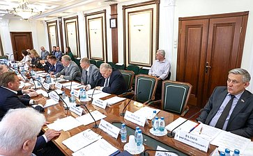 Заседание Комитета Совета Федерации по обороне и безопасности