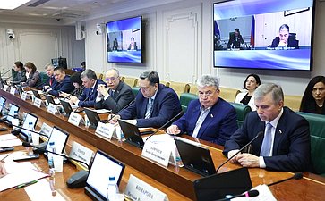 Заседание Комитета Совета Федерации по аграрно-продовольственной политике и природопользованию