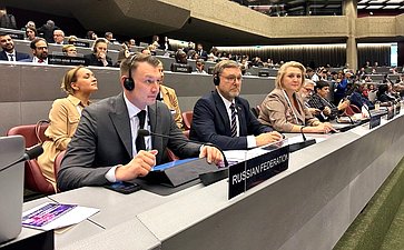 Сенаторы принимают участие в работе 148-й Ассамблеи Межпарламентского союза в Женеве