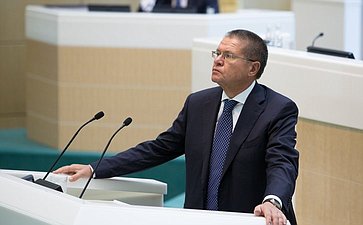 Улюкаев 383-е заседание Совета Федерации