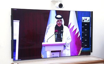 Участие сенаторов РФ в Третьем Координационном совещании парламентских ассамблей по борьбе с терроризмом (г. Доха, Катар)