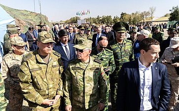 Владимир Булавин принял участие в качестве наблюдателей на совместных (специальных) учениях с Войсками (Коллективными силами) ОДКБ