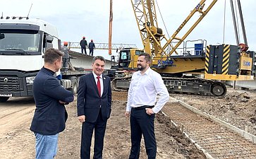 Ирек Ялалов проинспектировал производство в регионе сборных железобетонных конструкций для мостостроения и дорожного строительства