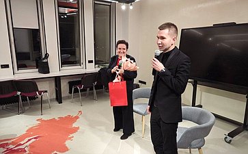 Лариса Мельник во второй раз встретилась со студентами Российской академии народного хозяйства и государственной службы при Президенте РФ (РАНХиГС)