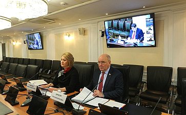 Сенаторы РФ приняли участие в заседании постоянной комиссии МПА СНГ по науке и образованию