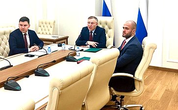 Александр Варфоломеев провёл встречу с новыми членами Палаты молодых законодателей при Совете Федерации