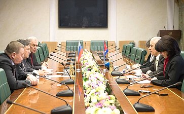 С. Калашников провел встречу с Чрезвычайным и Полномочным Послом Республики Куба в Москве