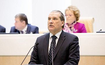 А. Александров 371-е заседание Совета Федерации