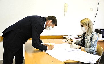 Андрей Шевченко принял участие в общероссийском голосовании по вопросу одобрения изменений в Конституцию РФ