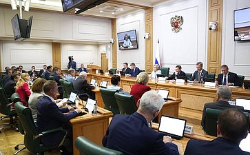 Встреча сенаторов Российской Федерации с Министром экономического развития РФ Максимом Решетниковым в формате «Открытого диалога»