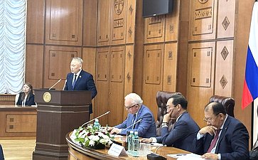 Сахамин Афанасьев принял участие в научно-экспертном форуме «Арктика — территория стратегических исследований: итоги, новые вызовы и горизонты»