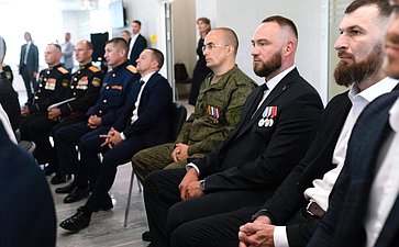 Председатель Совета Федерации Валентина Матвиенко провела встречу с участниками СВО и обсудила ход реализации важнейших социальных и инфраструктурных проектов