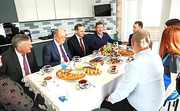 Первый заместитель Председателя Совета Федерации Андрей Турчак принял участие в мероприятиях по подключению домовладения к сети газораспределения в рамках догазификации