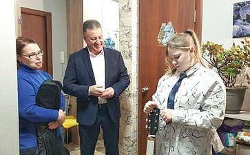 Евгений Богомазов исполнил новогоднюю мечту юной вологжанки