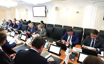 Заседание Комитета Совета Федерации по Регламенту и организации парламентской деятельности