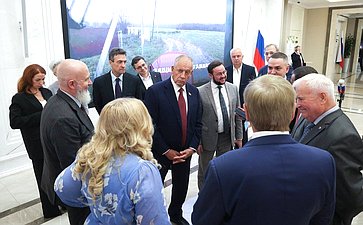 Открытие в Совете Федерации выставки «Робототехника в современном мире на примерах технологий отечественного производителя Когнитив Пилот»