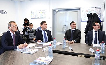 Сенаторы посетили канализационно – очистных сооружений (КОС) правого берега Ангары и приняли участие в совещании