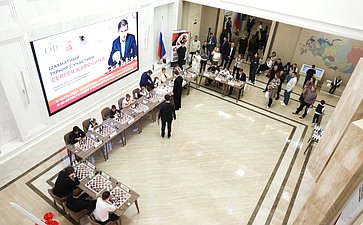В Совете Федерации состоялся второй шахматный турнир