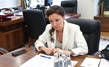 Галина Карелова обсудила с Анной Кузнецовой организацию работы комиссии по расследованию преступлений в отношении детей со стороны киевского режима