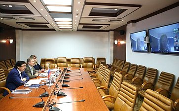 Участие сенаторов РФ в заседании Комиссии Постоянного комитета парламентариев Арктического региона
