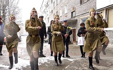 Татьяна Кусайко поздравила участников Великой Отечественной войны с Днём Победы