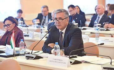 Заседание Объединенной комиссии при МПА СНГ по гармонизации законодательства в сфере безопасности и противодействия новым вызовам и угрозам