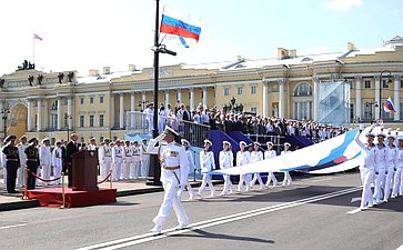 Главный военно-морской парад в Санкт-Петербурге