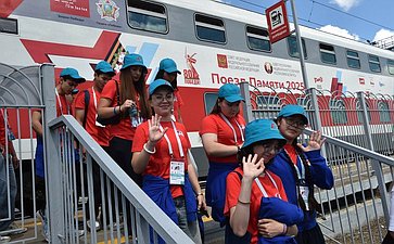 Участники проекта «Поезд Памяти» прибыли в Волгоград