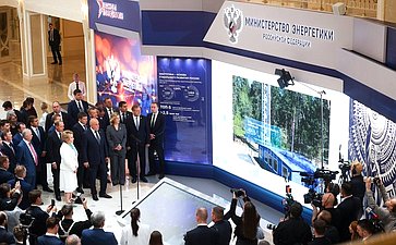 Председатель СФ Валентина Матвиенко и Министр энергетики РФ Сергей Цивилев приняли участие в торжественной церемонии подключения к природному газу социальных, спортивных и коммунально-бытовых объектов в четырёх субъектах Российской Федерации