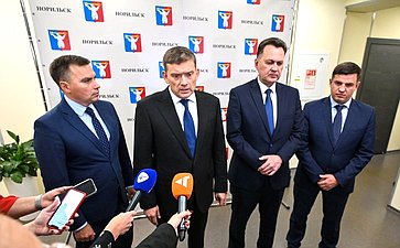 Николай Журавлёв совершил рабочую поездку в Норильск