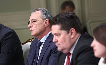 Константин Косачев провел встречу с Председателем Народной скупщины Республики Сербской (Босния и Герцеговина) Ненадом Стевандичем