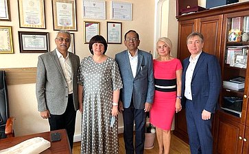 Елена Афанасьева провела встречу с представителями крупнейших индийских фармацевтических компаний