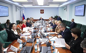 Заседание Комитета Совета Федерации по социальной политике