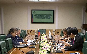 Встреча В. Джабарова с Послом Республики Корея в РФ У Юн Гыном