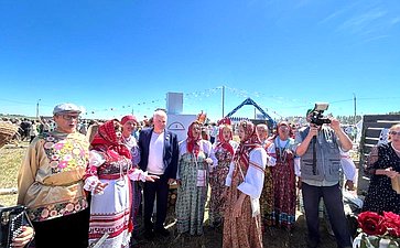 Сергей Мартынов поздравил со 100-летием образования Мари-Турекского района Республики Марий Эл
