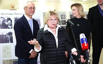 Открытие выставки «Актеры Театра сатиры на фронте и в тылу»