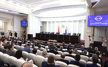 Делегация Совета Федерации во главе с заместителем Председателя СФ Юрием Воробьевым приняла участие в 68-й сессии Парламентского Собрания Союза Беларуси и России
