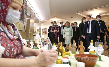7 октября 2020 года. Открытие выставки каргопольской глиняной игрушки