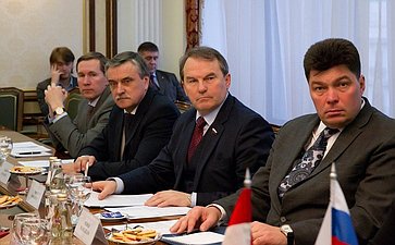 Встреча делегации Совета Федерации  с Президентом Федерального совета Австрийской Республики Райнхардом Тодтом