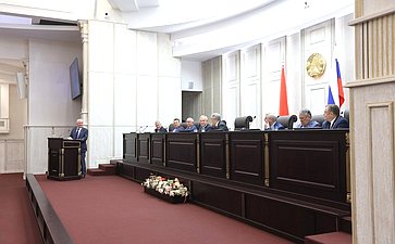 Делегация Совета Федерации во главе с заместителем Председателя СФ Юрием Воробьевым приняла участие в 68-й сессии Парламентского Собрания Союза Беларуси и России