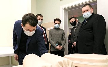 Татьяна Кусайко посетила новую амбулаторию в посёлке Сафоново Мурманской области