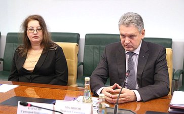 Встреча председателя Комитета СФ по международным делам Григория Карасина с председателем партии «Русофилы за возрождение Отечества» (Болгария)