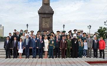 В Хабаровске открыта площадь «Город воинской славы»