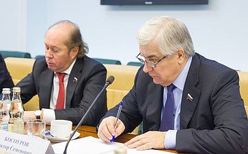 В. Косоуров Заседание Комиссии Совета законодателей по науке и инновационной деятельности