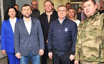 Рабочая поездка первого заместителя Председателя Совета Федерации Владимира Якушева в Донецкую Народную Республику